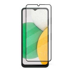 Folie sticla securizata compatibila cu samsung galaxy a04e, 5d edge to edge, full glue, anti explozie, negru foto