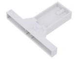 Suporturi Șină DIN Plastic 64mm, Set 10 Bucăți