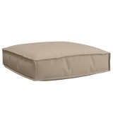 Pernă pentru șezut din paleți Gri taupe 60 x 60 x 12 cm