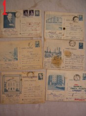 CPR - CARTI POSTALE - CIRCULATE - TEMATICA DIFERITA - LOT 1