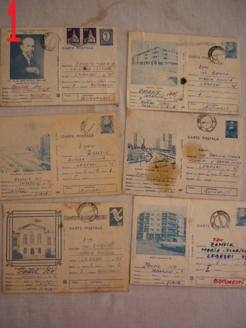 CPR - CARTI POSTALE - CIRCULATE - TEMATICA DIFERITA - LOT 1