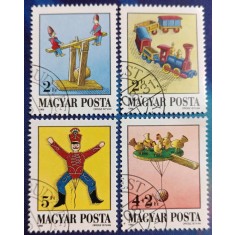 Ungaria 1988 - jucarii, serie stampilata