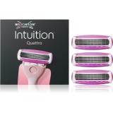 Wilkinson Sword Intuition Quattro capete de schimb 3 buc