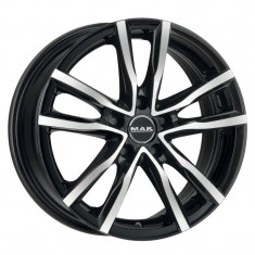 Jante RENAULT MEGANE IV GT 7J x 17 Inch 5X114,3 et48 - Mak Milano Black Mirror - pret / buc foto