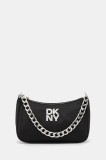 Dkny poșetă culoarea negru, R52HEK76