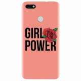 Husa silicon pentru Huawei Y6 Pro 2017, Girl Power 2