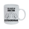 Cana alba personalizata &quot;Asa arata un doctor extraordinar&quot;, INOVATIX&reg;. 330ml, Oem