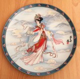 Farfurie - Legends of the west lake - Imperial Jingdezhen China - 1991, Decorative