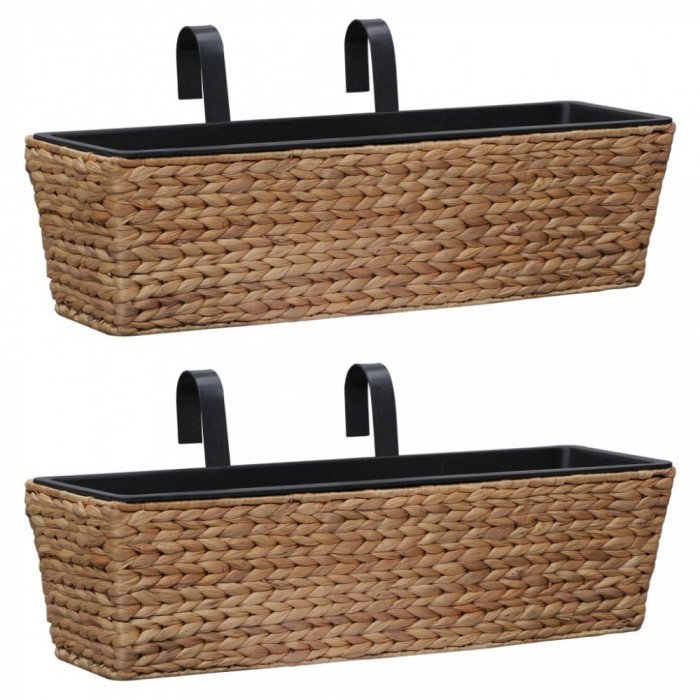 vidaXL Jardiniere, 2 buc., zambilă de apă 45577