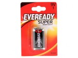 Baterie 9V clorură de zinc nere&icirc;ncărcabilă 1buc, Energizer