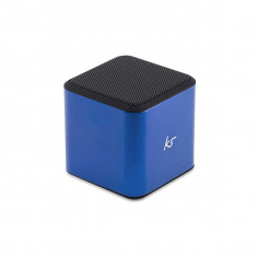 Boxa portabila wireless Kitsound, microfon, usb Albastru foto