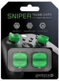 Gioteck Sniper Thumb Grips Translucent Green XBOX SERIES X