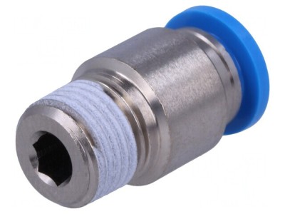 Racord Push-in Simplu 0,95-6bar NBR foto