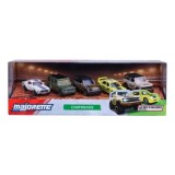 MAJORETTE SET 5 MASINUTE METALICE CASTHEADS 7.5CM