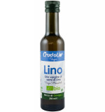 Ulei din seminte de in bio, 250ml Crudolio