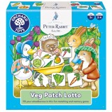 Joc educativ Loto Gradina Cu Legume Peter Rabbit, orchard toys