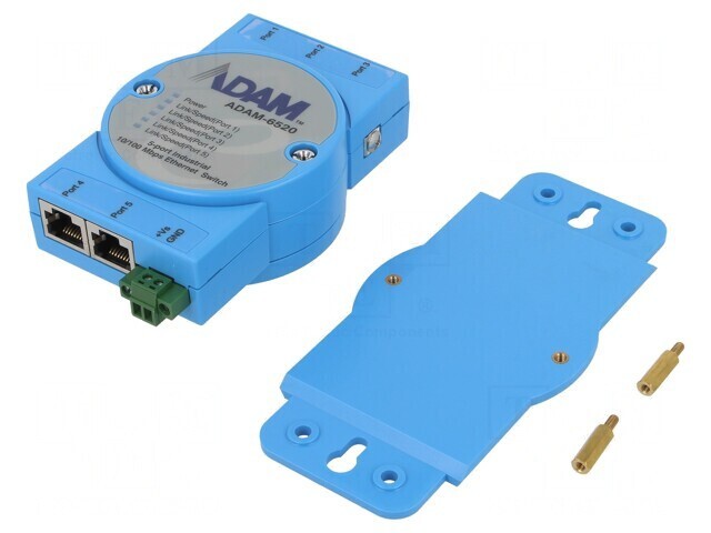 Switch Ethernet neadministrabil 5 porturi 10-30VDC