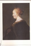 FA95 -Carte Postala-SUEDIA - Nationalmuseum Stockholm - Rembrandt van Rijn, Portrait of a Lady , necirculata