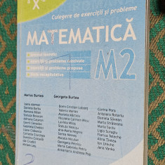 MATEMATICA M2 CLASA A X A CULEGERE DE EXERCITII SI PROBLEME BURTEA