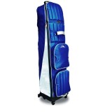 Geanta golf travel LONGRIDGE, 4 roti, albastru