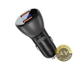 Incarcator Auto Acefast B7 45W 4.5A 2 x USB-A Negru