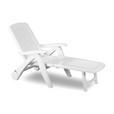 Sezlong de Plaja sau Gradina, reglabil, dimensiune 190 x 60 x 72 cm, material