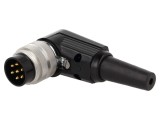 Conector M16 Mufă Tată Lipire pe Cablu 7 Pin 5A 250V IP40