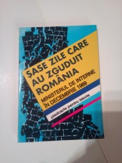 SASE ZILE CARE AU ZGUDUIT ROMANIA ~ PLEDOARIE PENTRU ISTORIE ( vol.1)