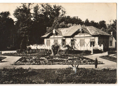 CPIB 19214 CARTE POSTALA - ORADEA. BAILE &amp;quot;VICTORIA&amp;quot; - VEDERE DIN PARC, RPR foto