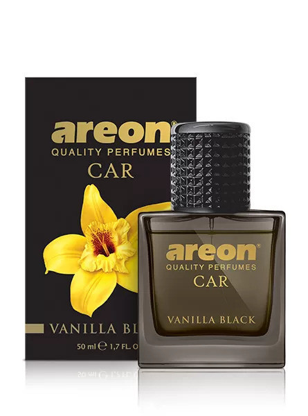 Odorizant Auto Areon Car Perfume, Vanilla Black, 50ml
