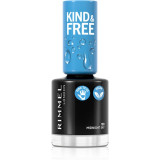 Rimmel Kind &amp; Free lac de unghii culoare 159 Midnight Sky 8 ml