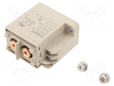 Releu electromagnetic SPST-NO 24VDC G9EA OMRON foto