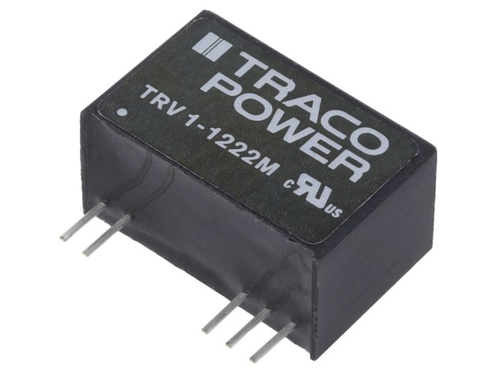 Convertor DC/DC 1W 12V/-12V