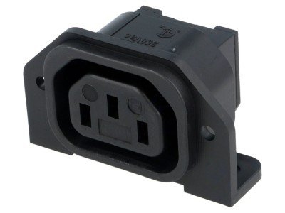 Conector soclu mamă AC 10A 250V foto