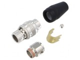 Conector circular cu 8 pini pe cablu mamă