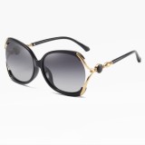 Ochelari de Soare pentru Femei cu Protectie UV - Techsuit (1722) - Black / Gray