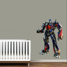 Sticker Camera Copilului Transformers 130 x 90 cm foto