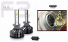 Kit 2 Becuri LED H8 H9 H11 72W 10000lm, Canbus, Racire Turbo, 12-24V, KRU025 Auto