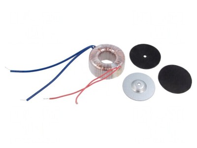 Transformator toroidal 30VA 230VAC 12V 2,5A cu cabluri foto