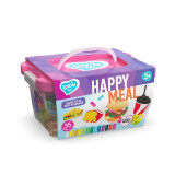 Set plastilina 100% eco, lovin&#039;do, happy meal box, Okto