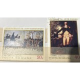 (3) Timbre Serii Romania Personalitati Picturi Arta