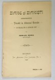 ZIARE SI ZIARISTI , CONFERINTA TINUTA LA ATENEUL ROMAN de MIHAIL MORA , 1907