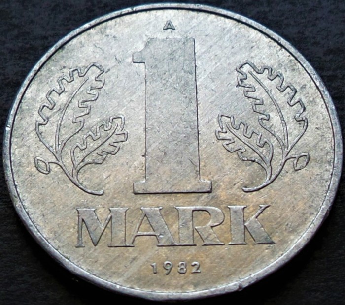 Moneda 1 MARCA / MARK - RD GERMANA / GERMANIA DEMOCRATA, anul 1982 *cod 2867 A