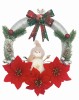 Coronita Craciun Eventissimi, 30 cm, Om De Zapada, Eventissimi&reg;