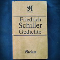 FRIEDRICH SCHILLER GEDICHTE - RECLAM