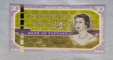 Bank of Fantasy - Barbuda Island - Set 1 /2 /5 /10 /20 /50 Dollars (2019), America Centrala si de Sud