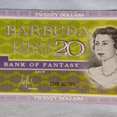 Bank of Fantasy - Barbuda Island - Set 1 /2 /5 /10 /20 /50 Dollars (2019)