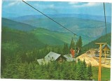 carte postala-Paltinis-Cabana si telefericul
