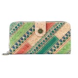 Cumpara ieftin Portofel dama din pluta Patchwork verde