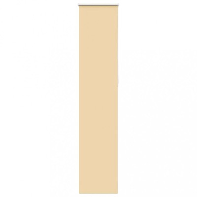 Jaluzea cu role opace bej 55x210 cm latime material 50,7 cm foto